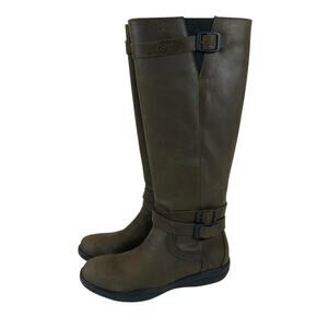 Columbia Jessa Tall Leather Waterproof Boots Women's Size 7